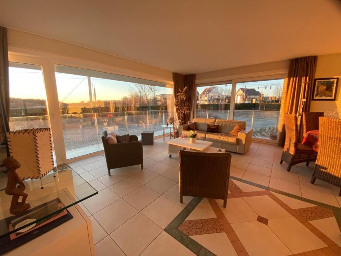 Sunnyside-Of-Thesea - With Open View On Nature, Big Terraces All Around - Very Close To Sea, Beach, Stores, Restaurants & Beach Bars Nieuwpoort Εξωτερικό φωτογραφία