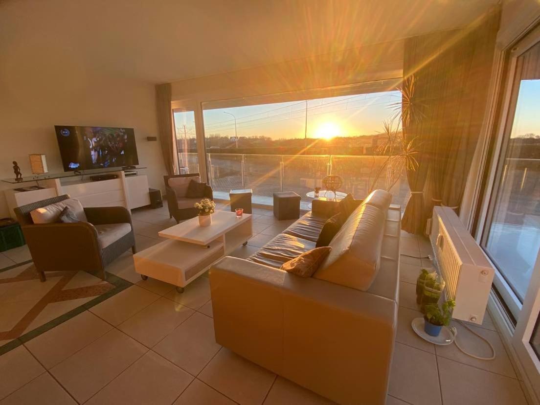 Sunnyside-Of-Thesea - With Open View On Nature, Big Terraces All Around - Very Close To Sea, Beach, Stores, Restaurants & Beach Bars Nieuwpoort Εξωτερικό φωτογραφία